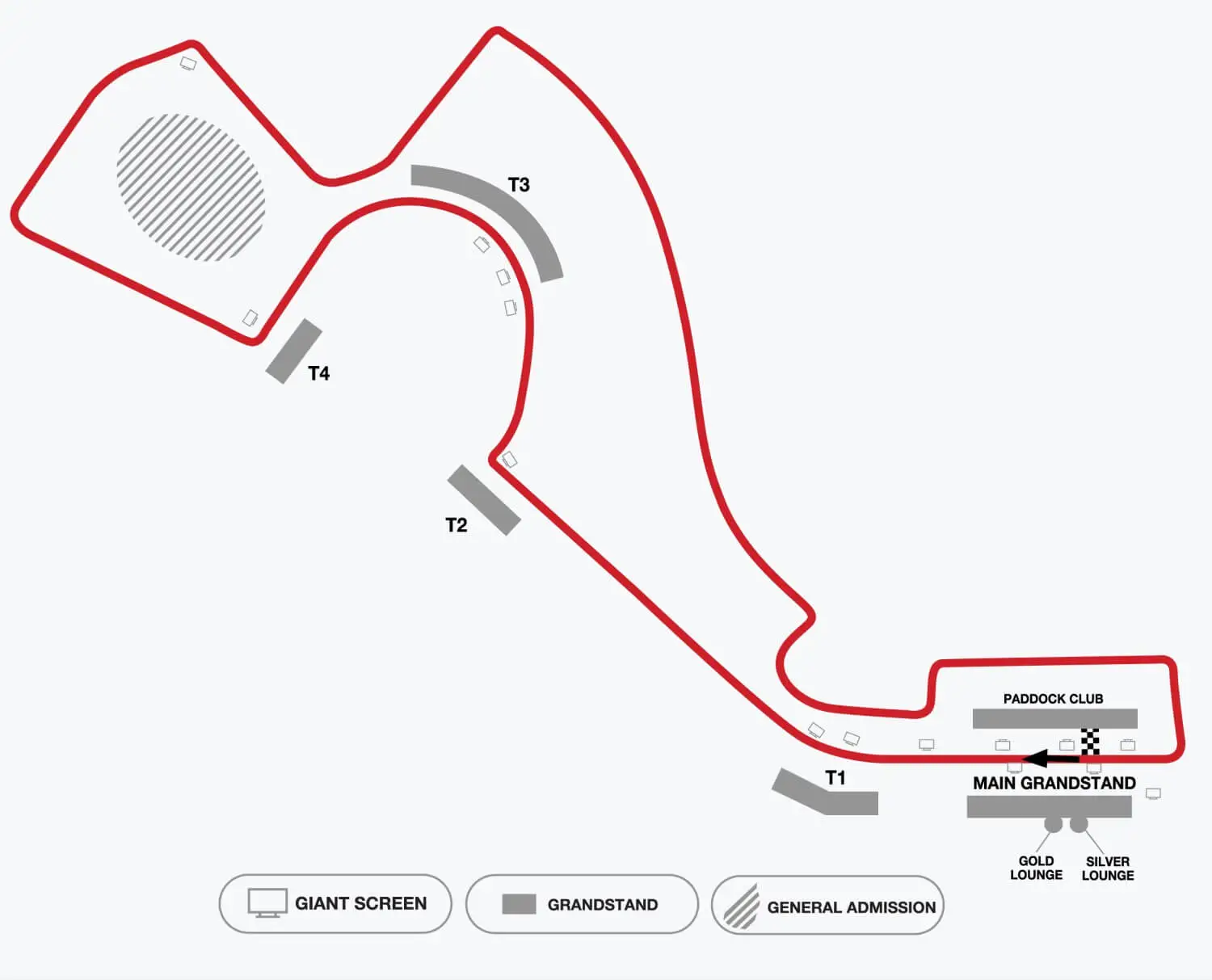 Russia F1 Circuit Map